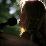 Nora Jane Struthers at Bluegrass On The Grass (July 14, 2012) - photo by Frank Baker