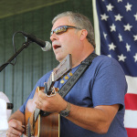 Jeff Autry with Adkins & Loudermilk at the 2015 Norris Creek Pig Pickin' Bluegrass & BBQ Festival - photo © Laura Tate Photography