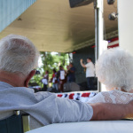 Adkins & Loudermilk at the 2015 Norris Creek Pig Pickin' Bluegrass & BBQ Festival - photo © Laura Tate Photography