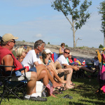 Enjoying the music at the 2015 Norris Creek Pig Pickin' Bluegrass & BBQ Festival - photo © Laura Tate Photography