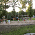 Playtime at the 2015 Norris Creek Pig Pickin' Bluegrass & BBQ Festival - photo © Laura Tate Photography