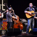 NewFound Road on Mountain Stage - photo by Brian Blauser/Mountain Stage