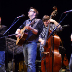 NewFound Road on Mountain Stage - photo by Brian Blauser/Mountain Stage