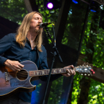 Oliver Wood with The Wood Brothers at the 2014 Northwest String Summit - photo © Todd Powers