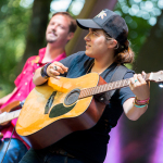 Shook Twins at the 2014 Northwest String Summit - photo © Todd Powers