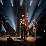 Sam Bush with Yonder Mountain String Band at the 2014 Northwest String Summit - photo © Todd Powers