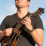 Austin Koener with Nu-Blu at the Outer Banks Bluegrass Festival - photo by Woody Edwards