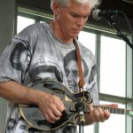 Bob Simmers with Stoney Creek at the Outer Banks Bluegrass Festival - photo by Woody Edwards