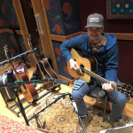 Joe Smart in the studio with The O'Connor Family Band