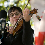 April Verch at the 2012 Oklahoma International Bluegrass Festival - photo by Tom Dunning