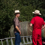 Hanging out backstage at the 2016 Old Tone Roots Music Festival - photo © Tara Linhardt