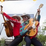 Red Knuckles and Wendell Mercantile at Old Settler's Music Festival 2015 - photo by John Grubbs