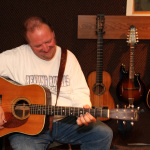 Danny Paisley at Patuxent studio - photo © 2012 Michael G. Stewart