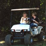 Campground owner Kathy Ashton and her mom at Pickin' In The Panhandle (9/9/12) - photo by Eric Tapp