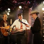 Muddy Hill Boys performing at the Tony Rice benefit concert in Paris (5/11/14)