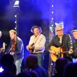 Sanseverino and his band performing at the Tony Rice benefit concert in Paris (5/11/14)