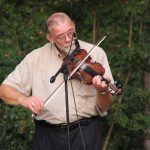 Johnny Ridge at the Bass Mountain Boys reunion at the 2016 Pickin' By The Lake Festival - photo by Laura Tate Photography