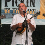 Mike Aldridge at the Bass Mountain Boys reunion at the 2016 Pickin' By The Lake Festival - photo by Laura Tate Photography