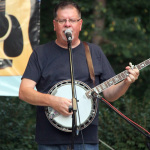 Steve Dilling at the Bass Mountain Boys reunion at the 2016 Pickin' By The Lake Festival - photo by Laura Tate Photography