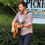 Skip Cherryholmes with Sideline at the 2016 Pickin' By The Lake Festival - photo by Laura Tate Photography