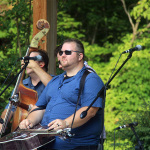 Brad Hudson with Sideline at the 2016 Pickin' By The Lake Festival - photo by Laura Tate Photography