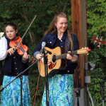 Norah and Morgan Moore with Salt & Light at the 2016 Pickin' By The Lake Festival - photo by Laura Tate Photography