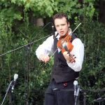 Daniel Moore with Salt & Light at the 2016 Pickin' By The Lake Festival - photo by Laura Tate Photography