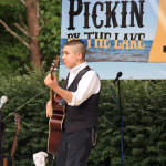 Garrett Moore with Salt & Light at the 2016 Pickin' By The Lake Festival - photo by Laura Tate Photography