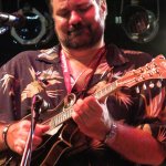 Steve Thomas with Wildfire at Pickin' In The Panhandle (9/7/12) - photo by Woody Edwards