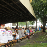 Pickin' Porch at Pickin' In The Panhandle (9/8/12) - photo by Woody Edwards