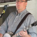 Ned Luberecki with Chris Jones at Pickin' In The Panhandle (9/8/12) - photo by Woody Edwards