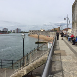 A view of the harbor in Portsmouth