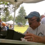 Doug Crabtree running sound at Preddyfest 2013 - photo by Laura Tate photography