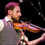 Gabe Witcher with Punch Brothers in Charlottesville (2/11/13) - photo © G. Milo Farineau