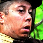 Screen capture from the music video for God Didn't CHoose Sides - videographer Sammy Passamano