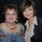 Dale Ann Bradley and Pam Tillis at the 2012 pre awards show reception at IBMA - photo by Dan Loftin