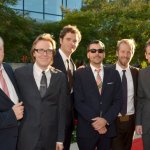 Steep Canyon Rangers on the 2013 IBMA Red Carpet - photo by Milo Farineau