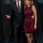 Sam and Lynn Bush on the 2014 IBMA Red Carpet - photo by Todd Powers