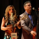 Rhonda Vincent and Mickey Harris in Hurley, VA (3/15/14) - photo by John Goad