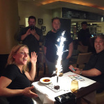 Rhonda Vincent celebrates her birthday in Amsterdam during their 2015 European Tour