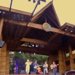 The sprawling stage at Planet Bluegrass, home of Rockygrass - photo by Shannon Turner