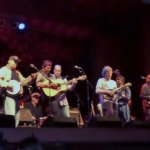 Rockygrass 2013 ended officially with the end-of-the-night mash-up, which featured Jason Carter, Pete Wernick, the Sam Bush Band’s Stephen Mougin, Bush, Ronnie McCoury, the Deadly Gentlemen’s Dominick Leslie, Mike Witcher and others. All in all, a wonderful weekend of music and memories. Photo by Shannon Turner