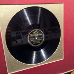 Original Bill Monroe 78 at the IBMM at ROMP 2016 - photo by Teresa Gereaux