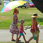 Staying cool at ROMP 2012 - photo by Woody Edwards