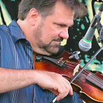 Steve Thomas with JessecMcReynolds at ROMP 2012 - photo by Woody Edwards