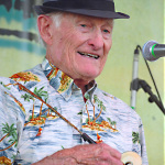 Jesse McReynolds at ROMP 2012 - photo by Woody Edwards