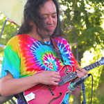 Shinji Takeuchi with Some Rye Grass at ROMP 2012 - photo by Woody Edwards
