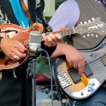 Doyle Lawson and Corey Hensley at ROMP 2013 - photo by Terry Herd