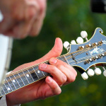 Richard Bailey and Brent Truitt with The Steeldrivers at ROMP 2013 - photo by Terry Herd