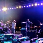 The Sam Bush Band at ROMP 2013 - photo by Terry Herd